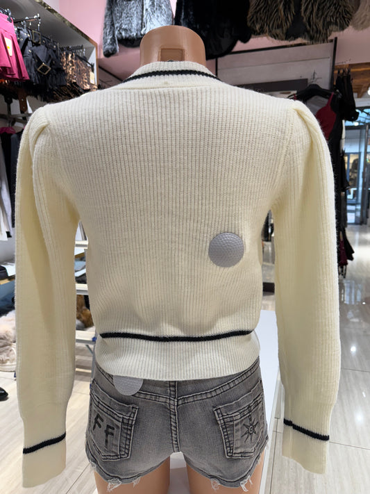 Maglione con bottoni Modella Boutique