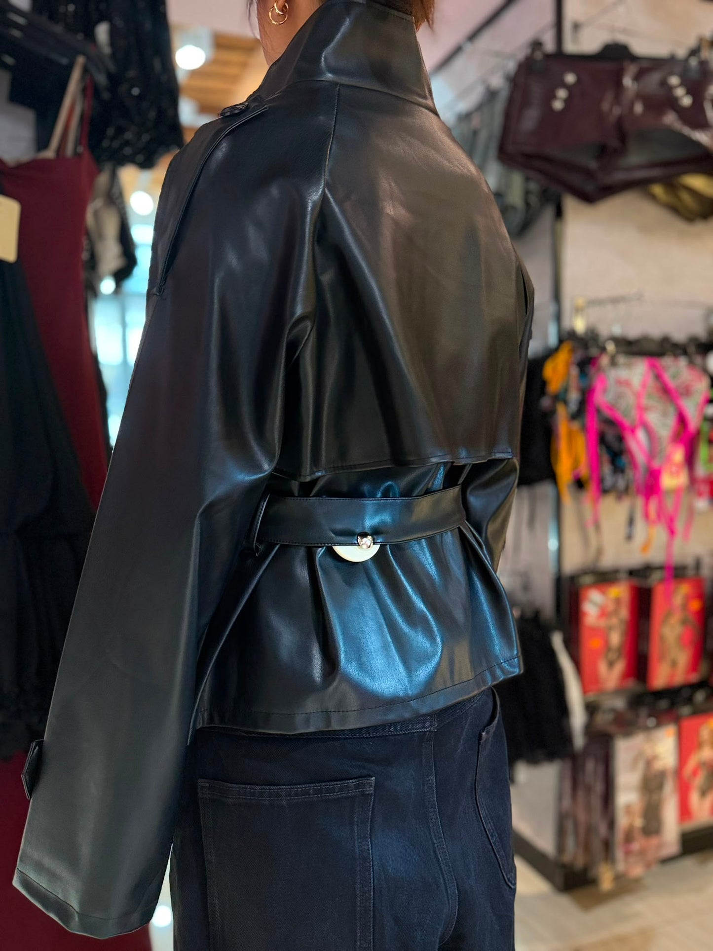 Giacca in pelle