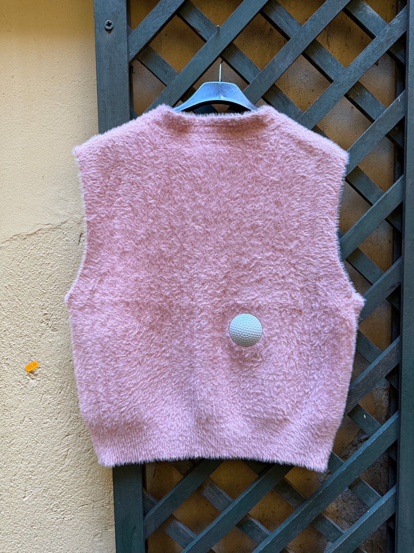 Gilet maglia con bottoni