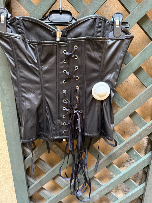 Corsetto in pelle