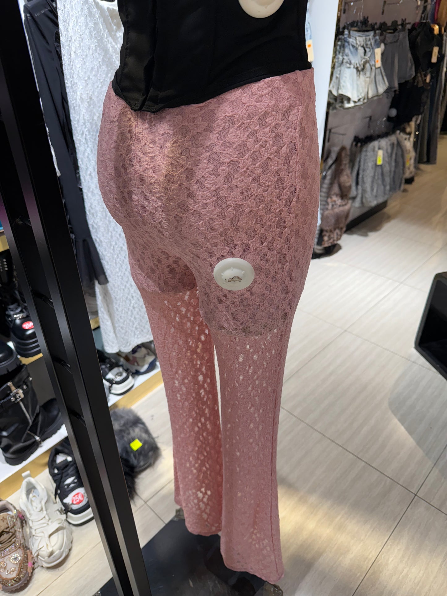 Pantaloni in pizzo Elite