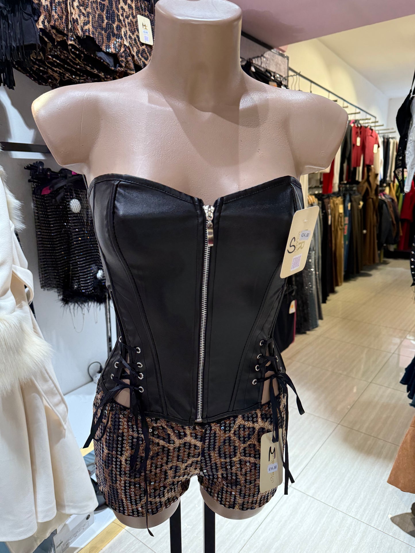 Corsetto con Zip
