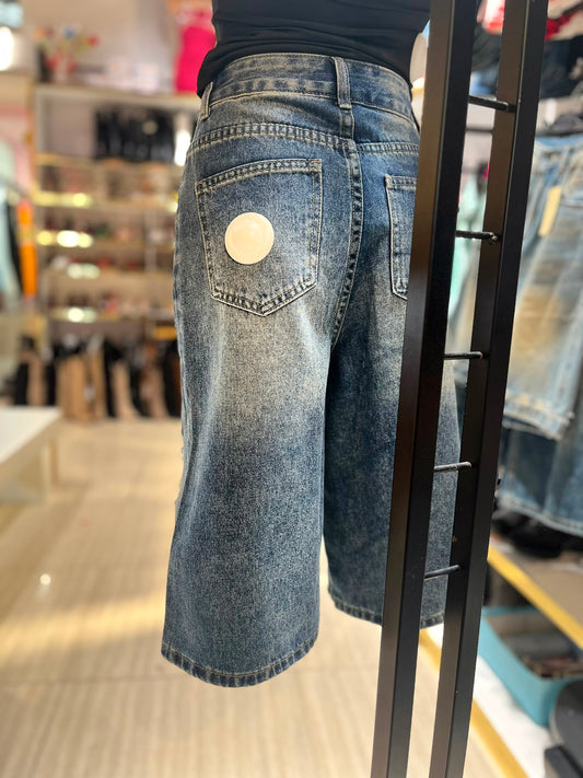 Pantaloncino Jeans Lungo 5
