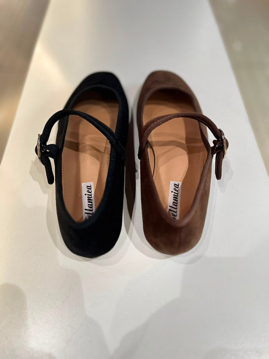 Ballerine in Camoscio