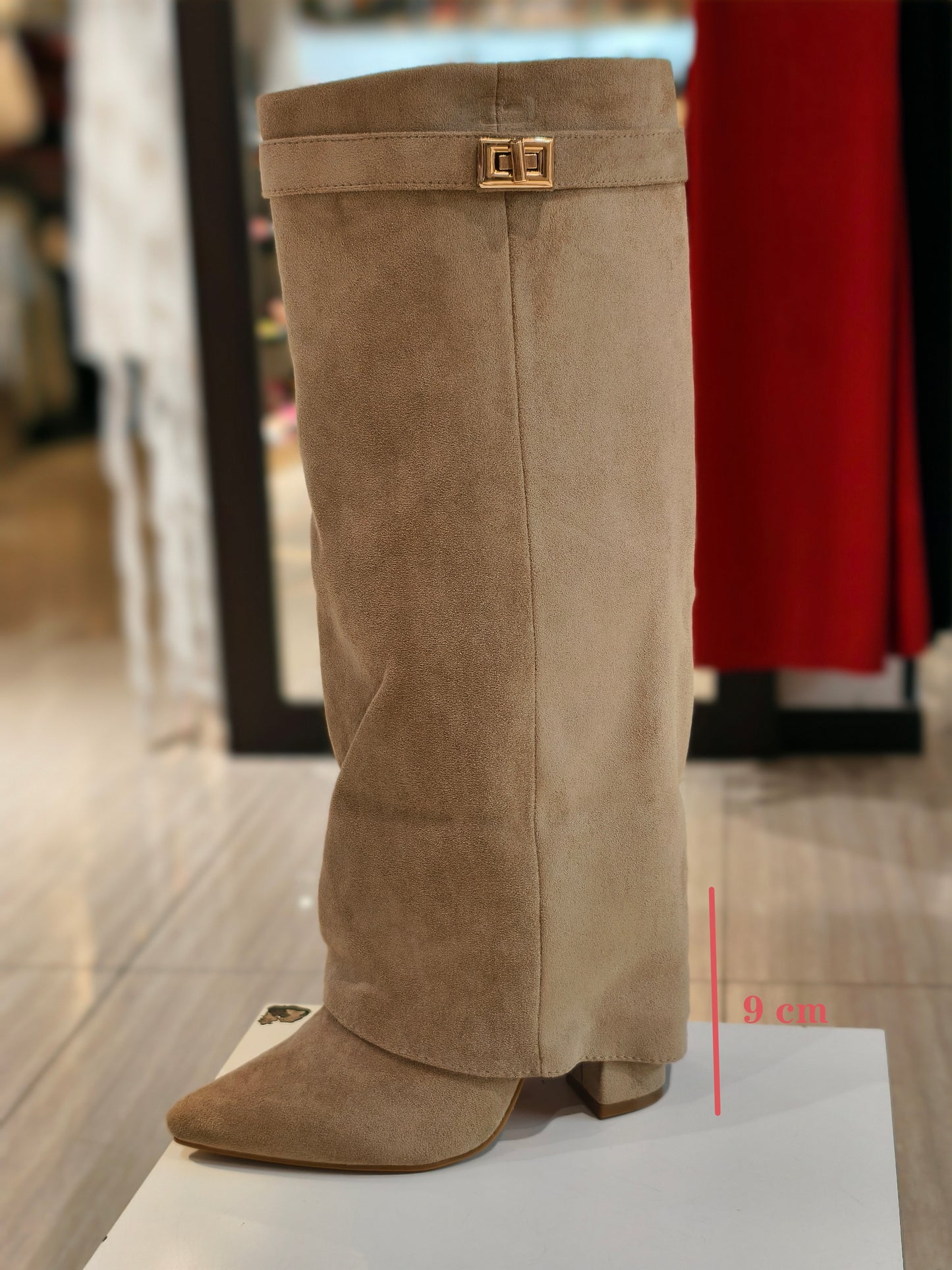 Stivali Given camoscio