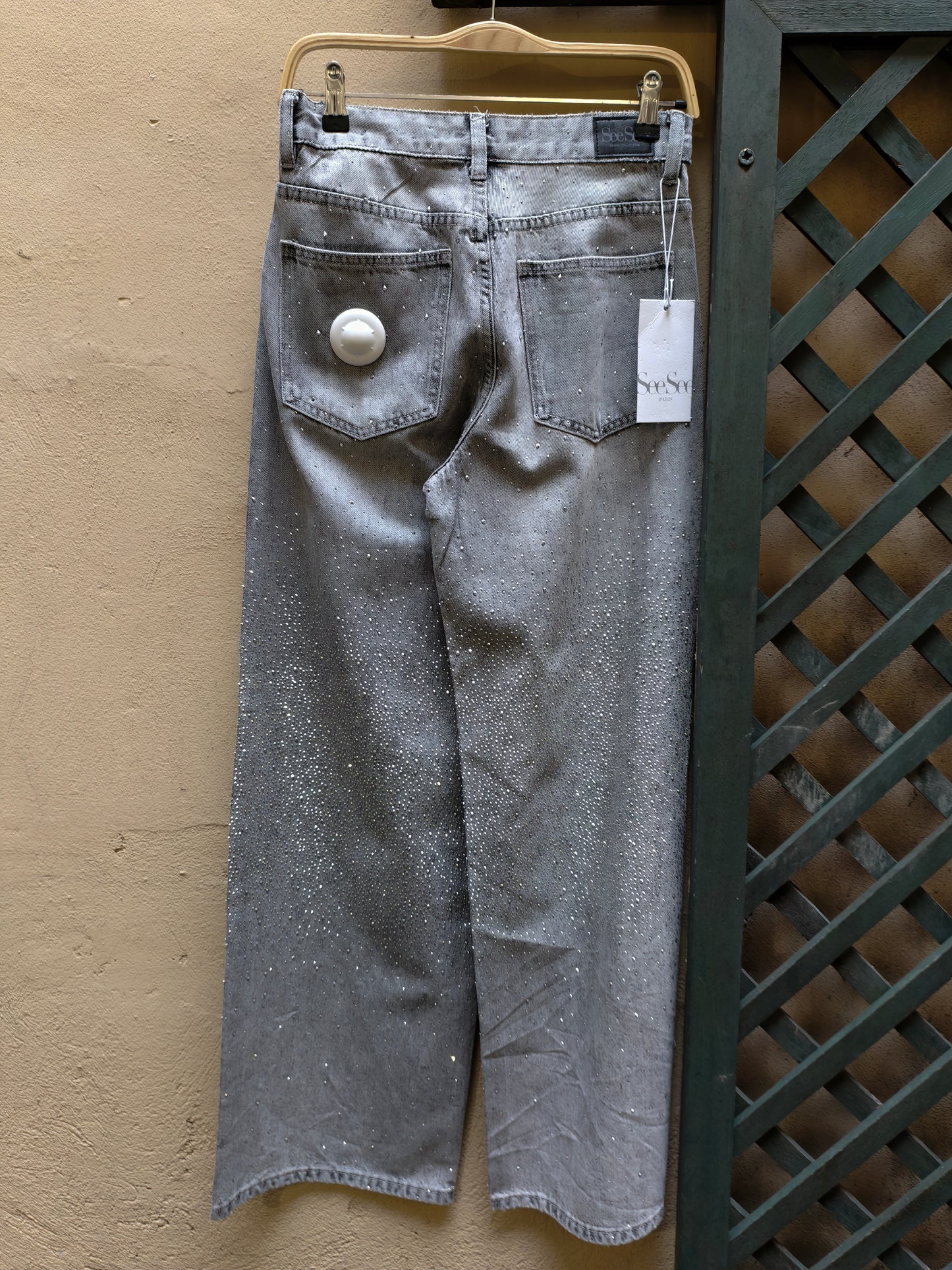 Jeans Brillantinato Crystal Denim
