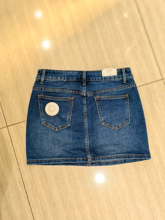 Minigonna jeans