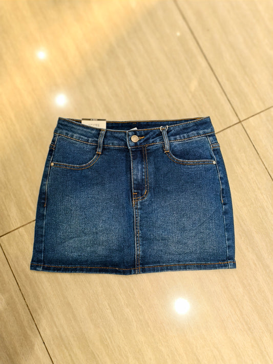 Minigonna jeans
