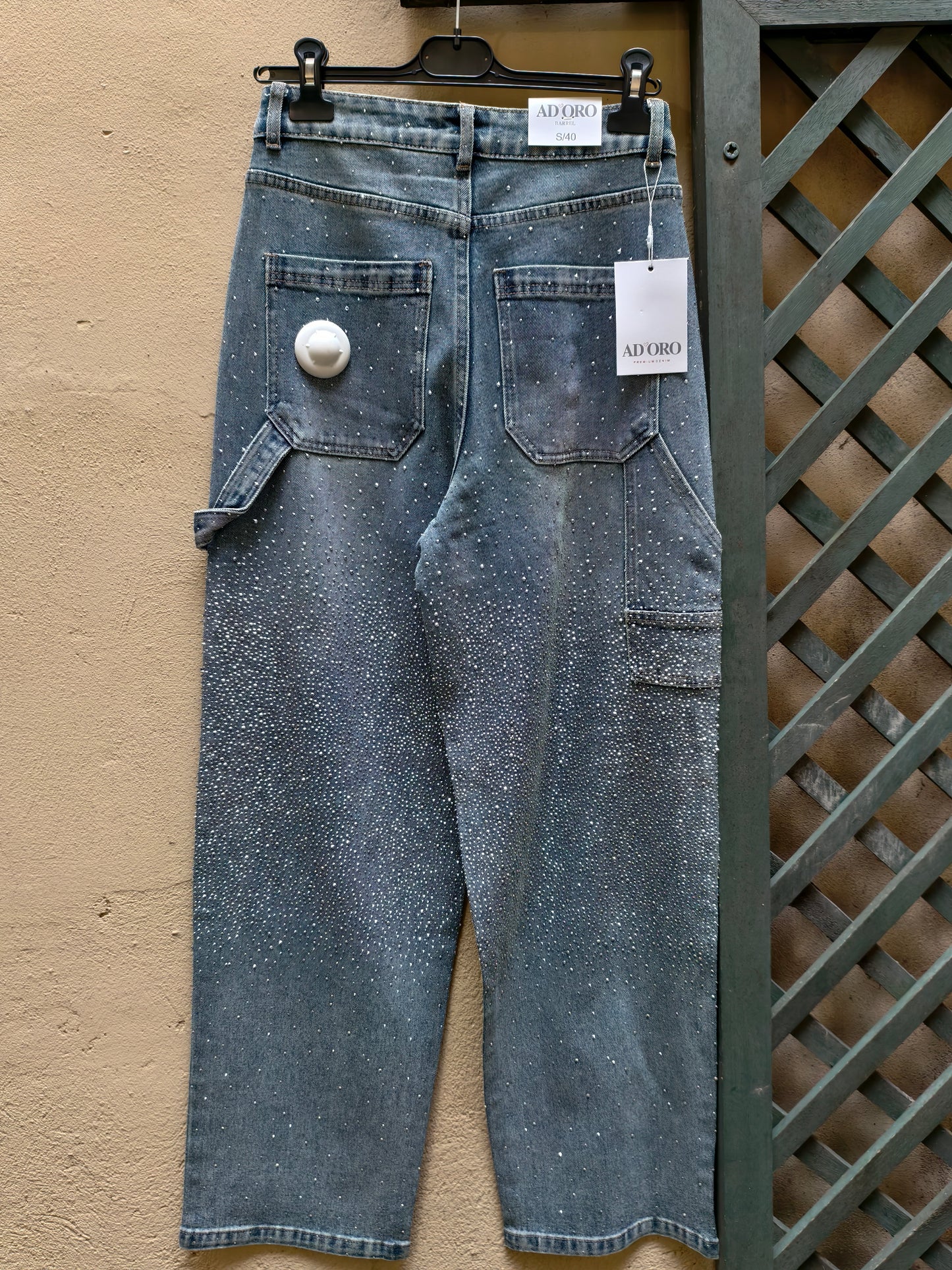 Jeans Brillantinato Shine Line