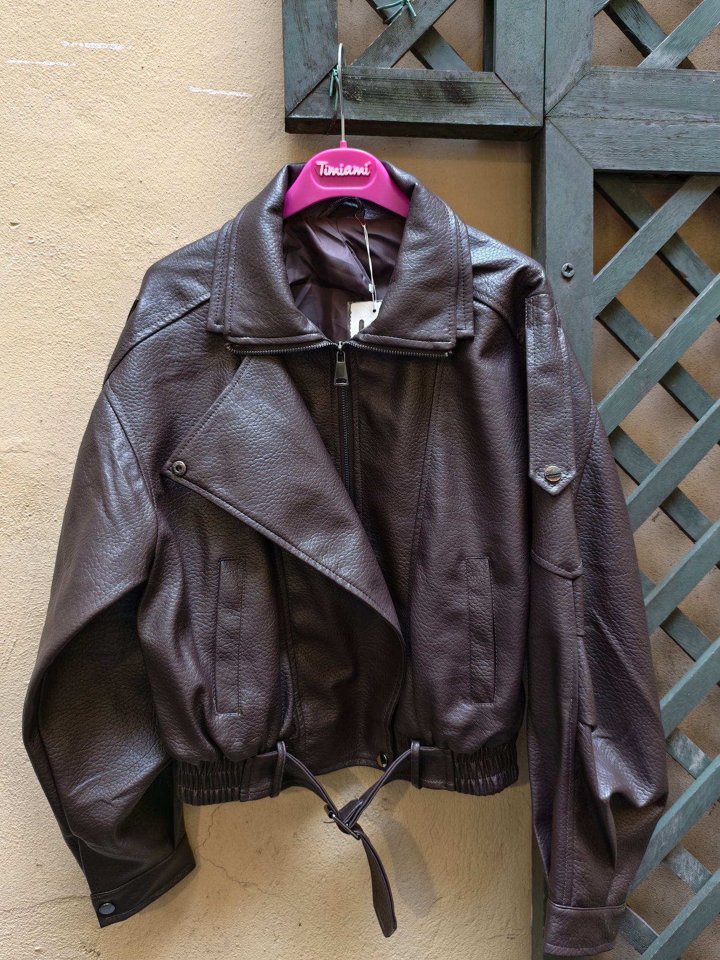 Giacca pelle essenza