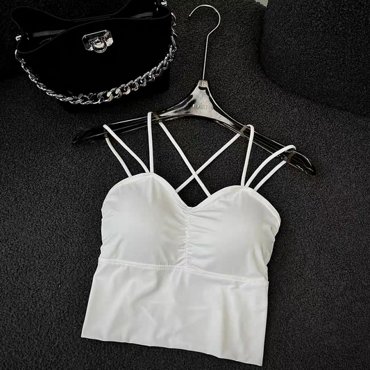 Top Back intrecciato