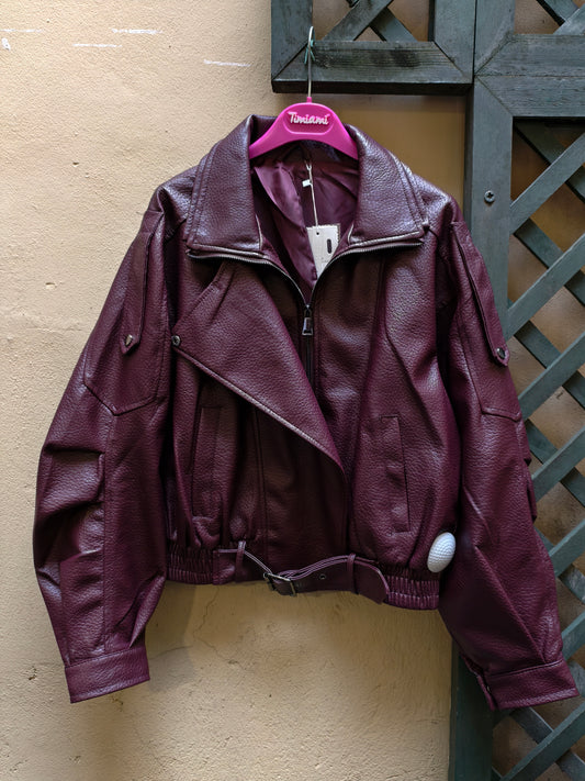 Giacca pelle essenza