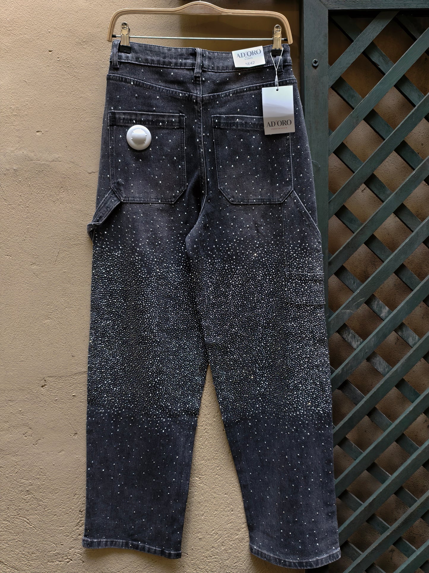 Jeans Brillantinato Shine Line