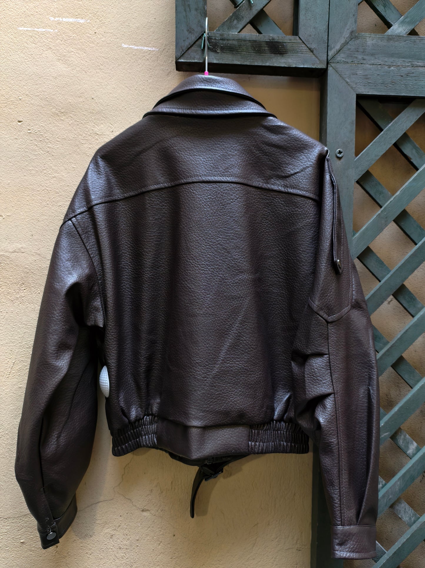 Giacca pelle essenza