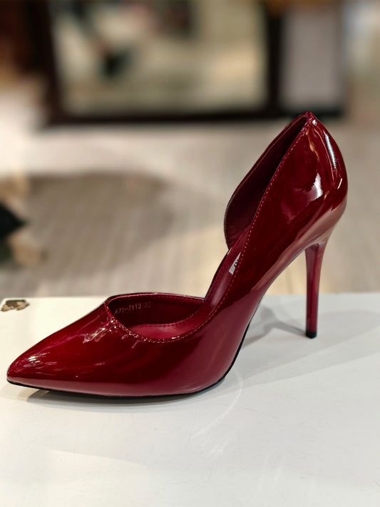 Tacco decolletè aperto laterale