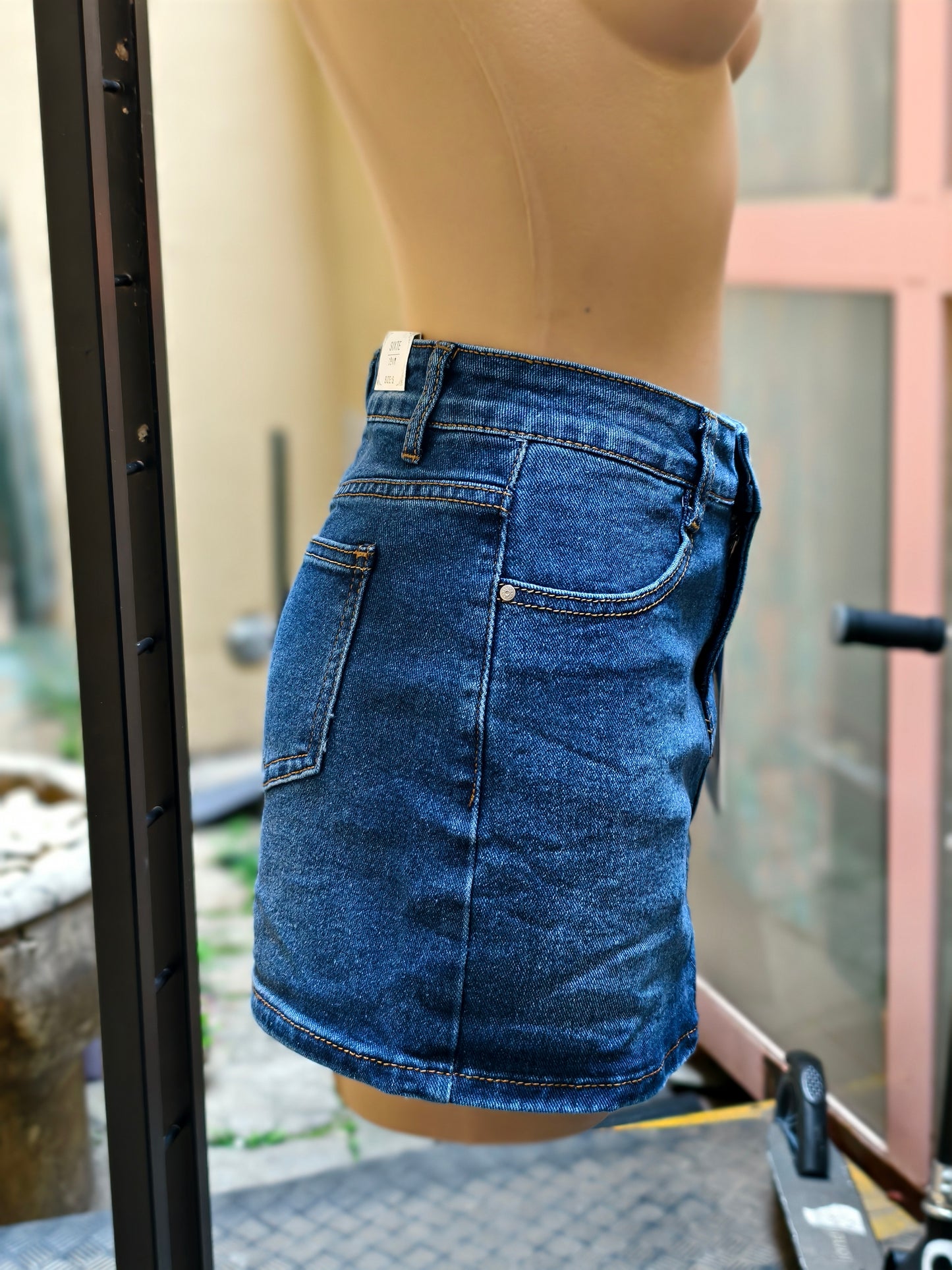 Minigonna jeans