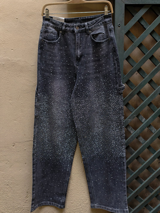 Jeans Brillantinato Shine Line