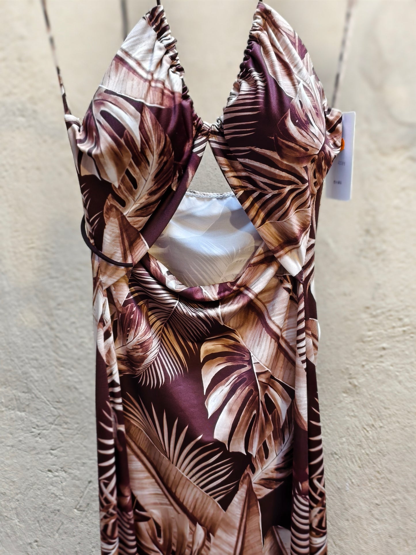 Vestito lungo colorato