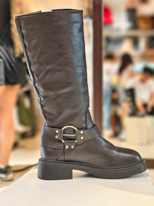 Stivali stivania pelle vera