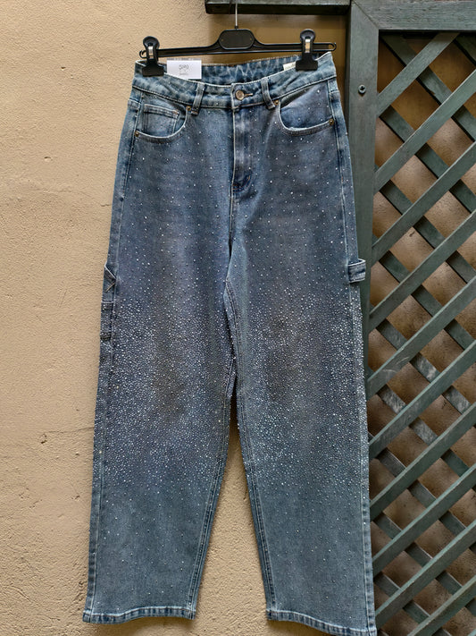 Jeans Brillantinato Shine Line