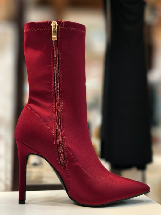 Stivaletti Tacco con cerniera