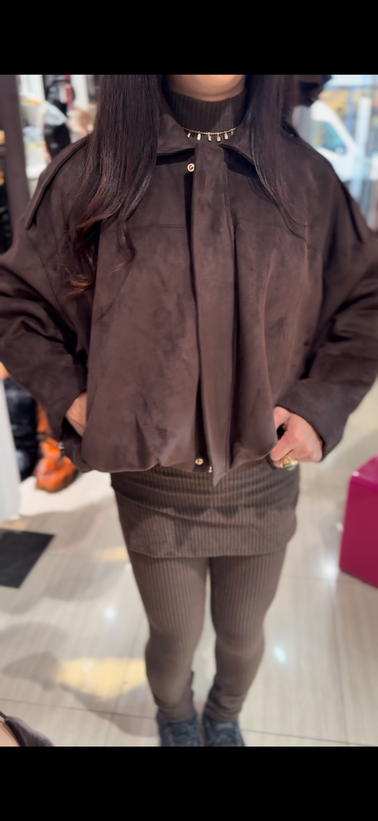 Giacca brown coat
