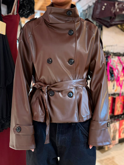 Giacca in pelle