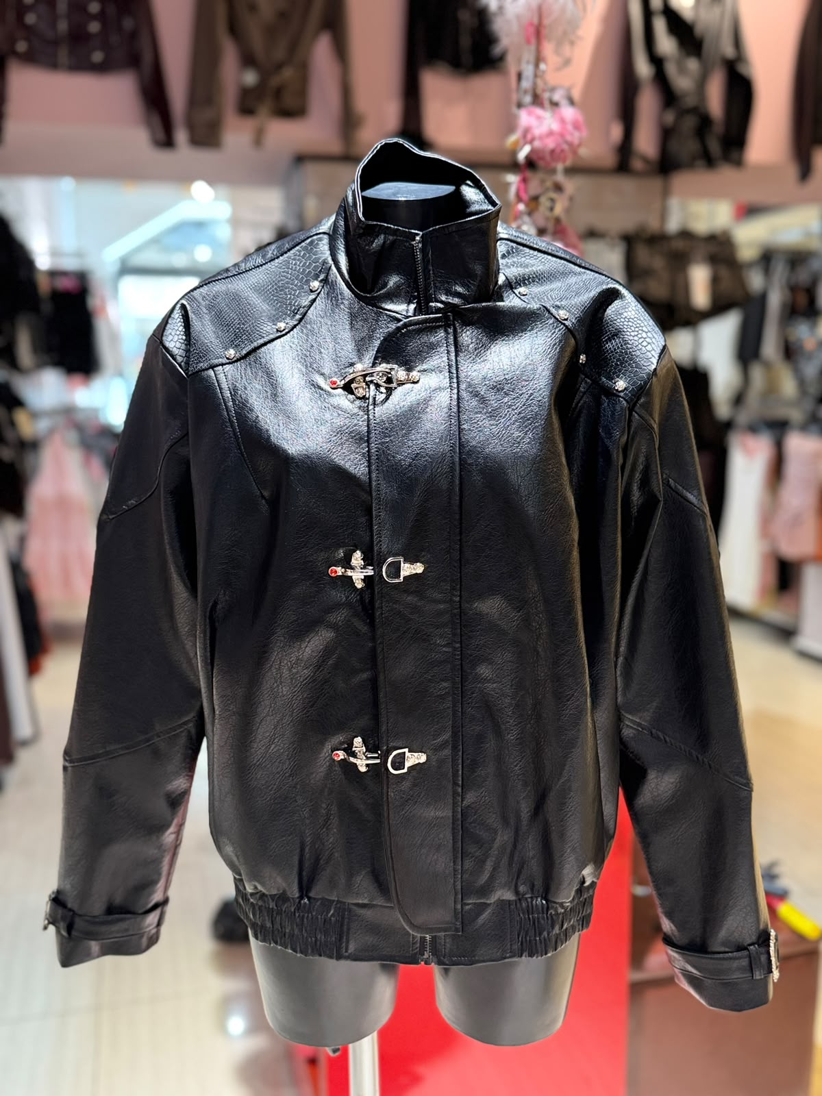 Giacca in pelle