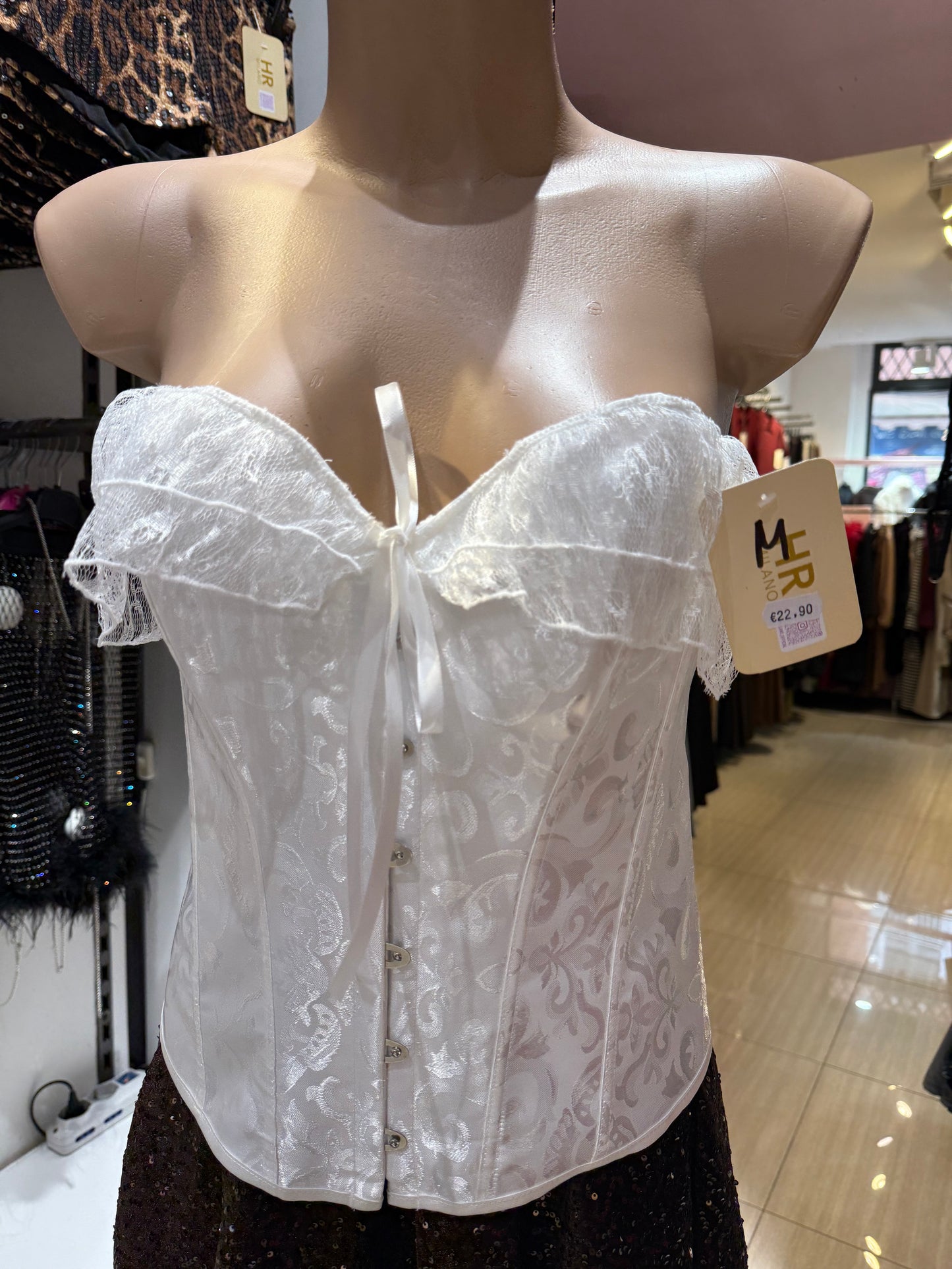 Corsetto con fiocchi