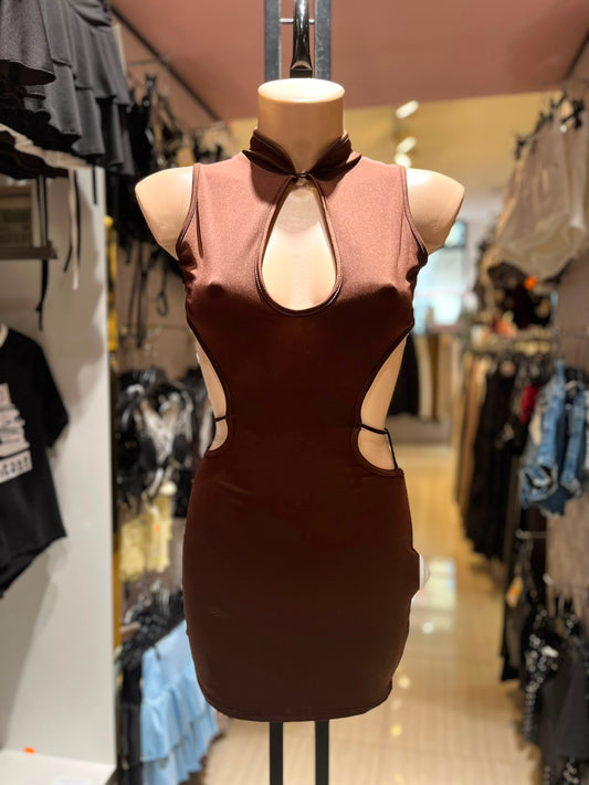 Vestito Corto Backless