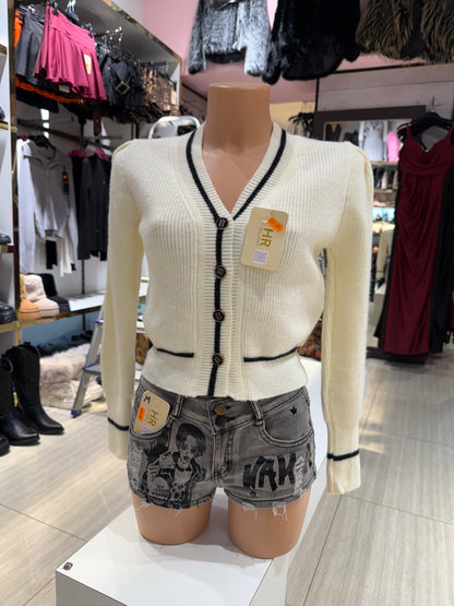 Maglione con bottoni Modella Boutique