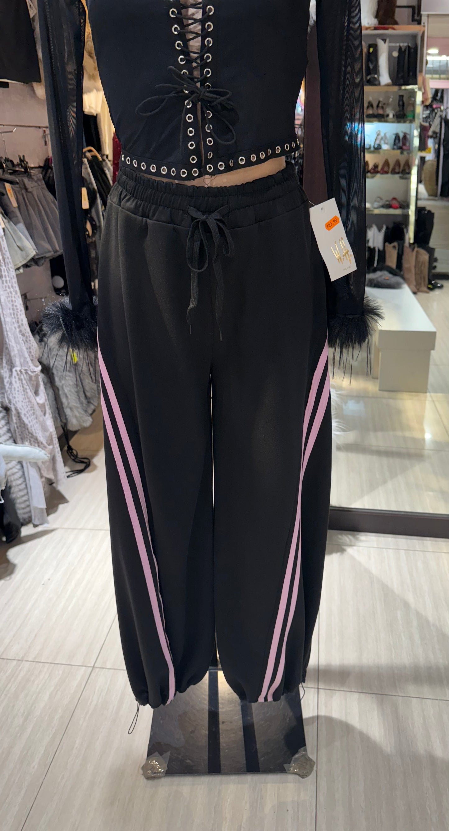 Pantaloni Satiné