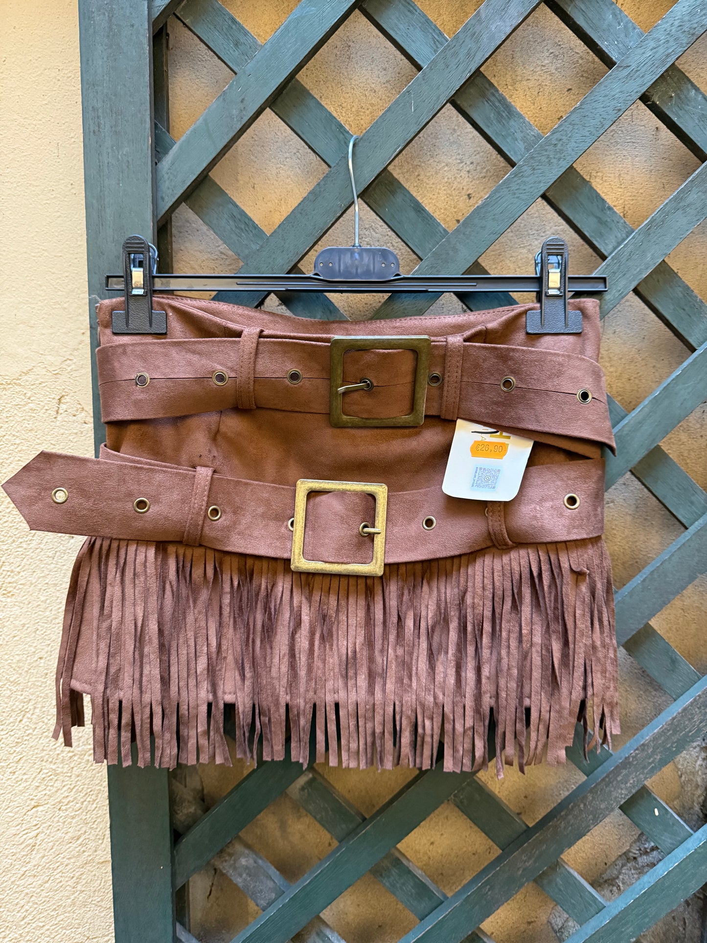 Gonna fru con doppia cinta