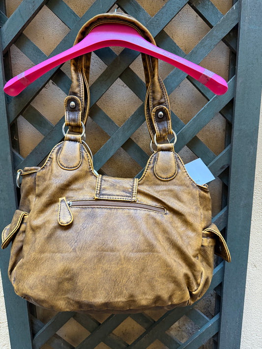 Borsa Perla Fango
