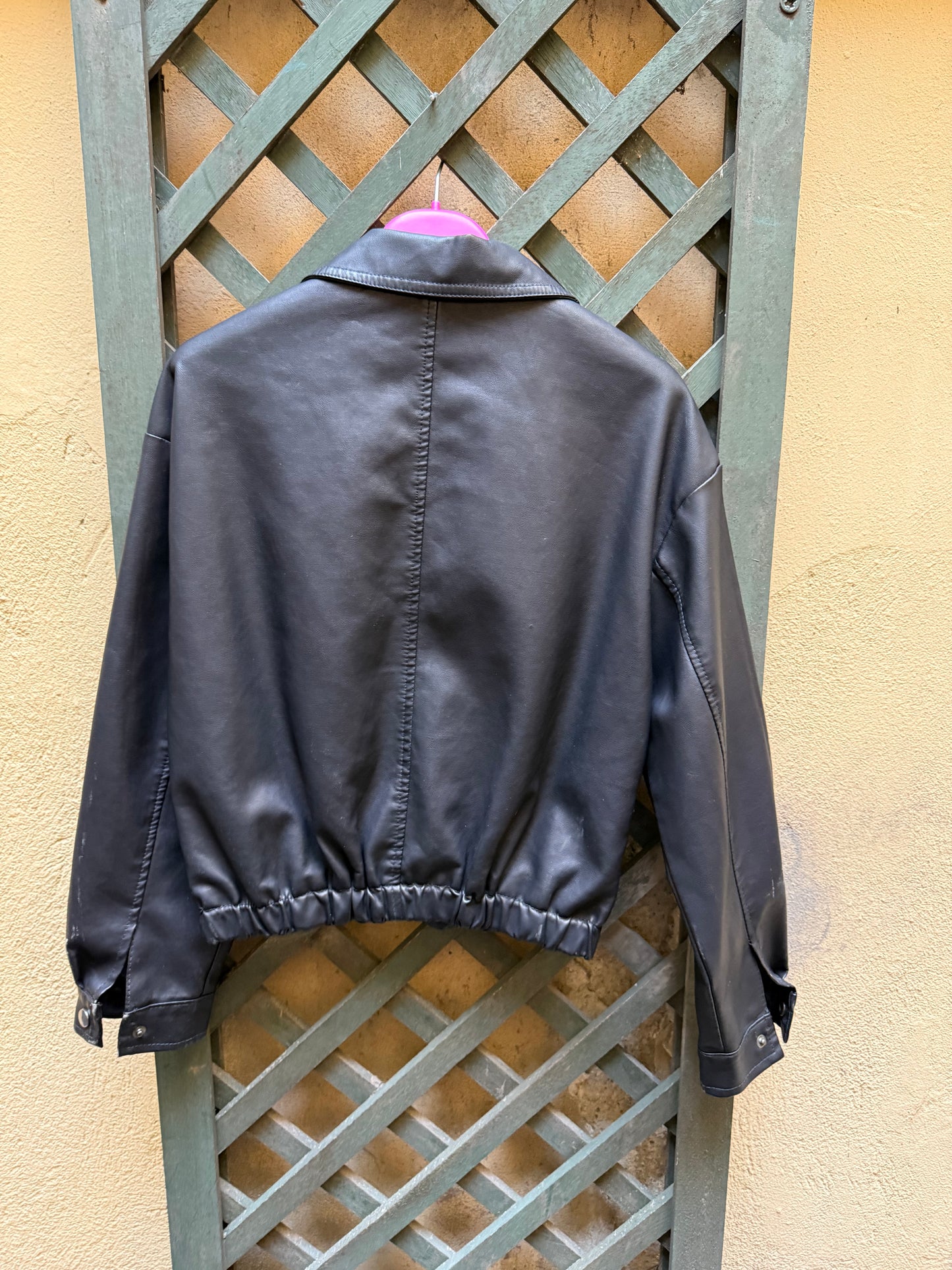 Giacca in pelle Stone