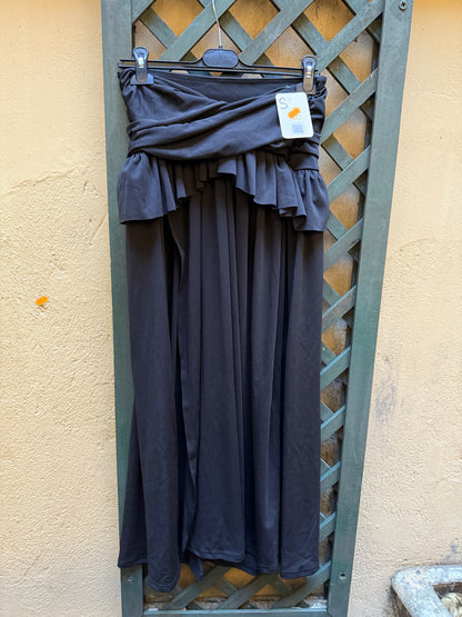 Gonna lunga spaccato