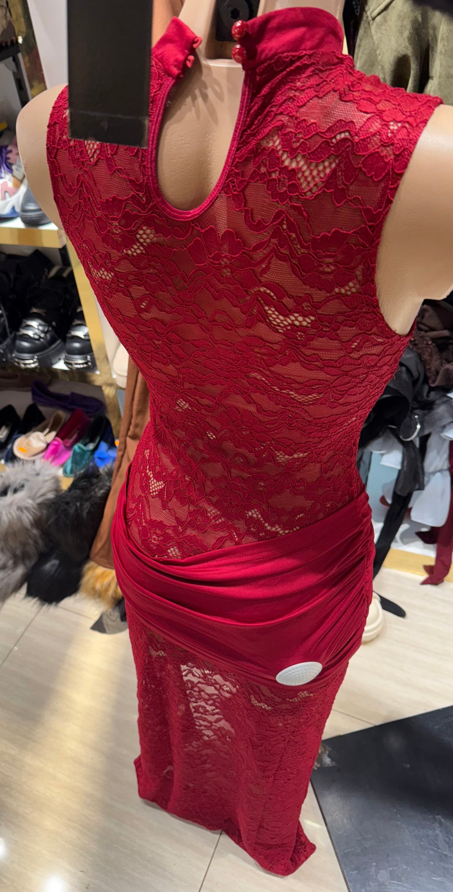 Vestito in Pizzo lungo