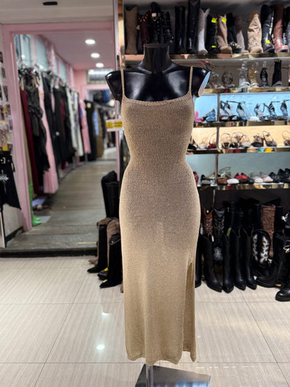 Vestito Mesh lungo