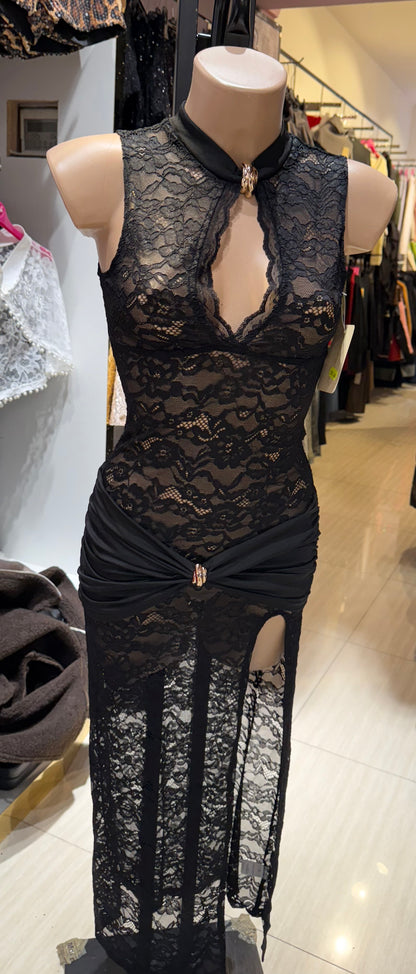 Vestito in Pizzo lungo