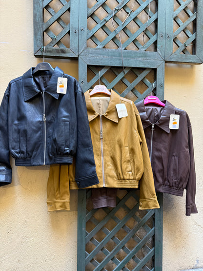 Giacca in pelle Borea