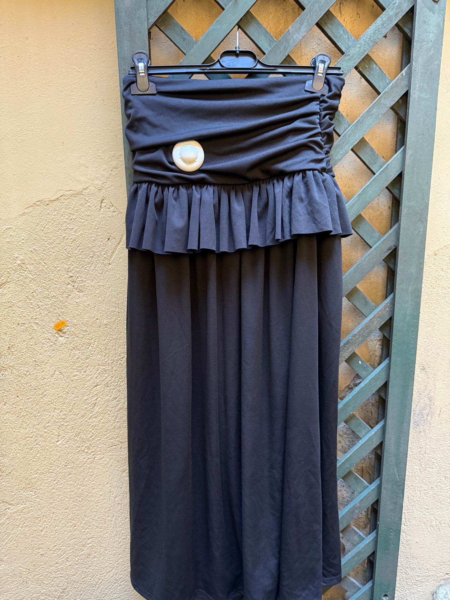 Gonna lunga spaccato