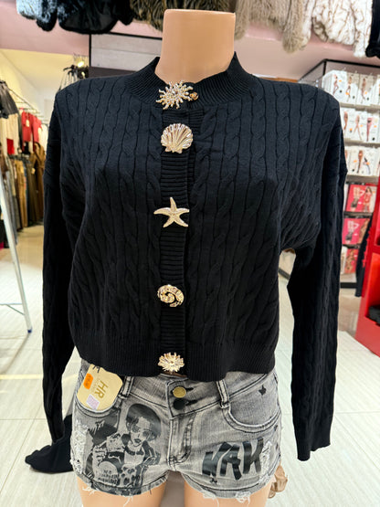 Maglione Bottoni beach