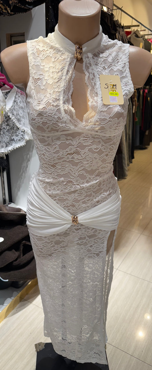 Vestito in Pizzo lungo