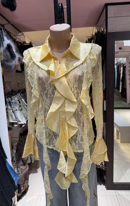 Camicia in pizzo