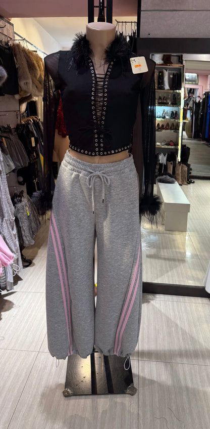 Pantaloni Satiné