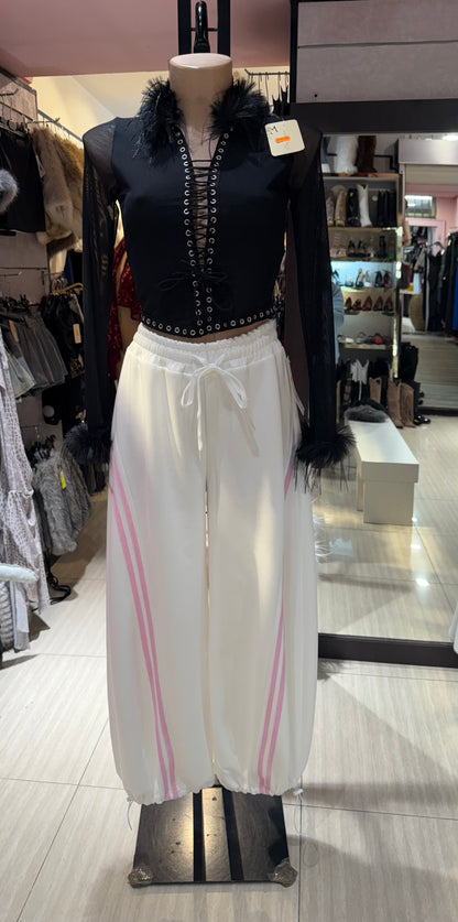 Pantaloni Satiné