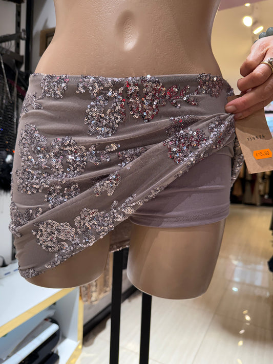 Gonna brillantinato Design