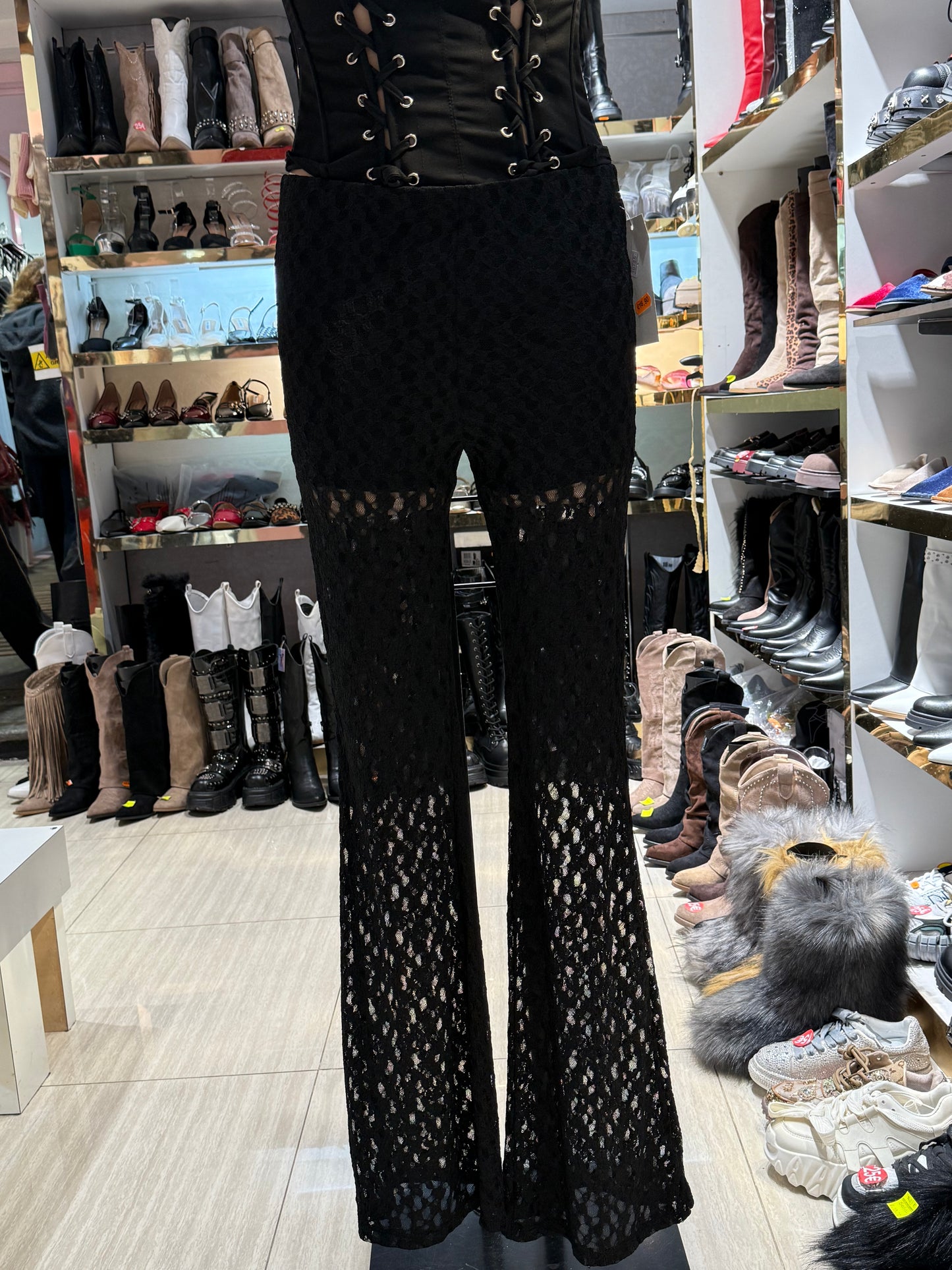 Pantaloni in pizzo Elite