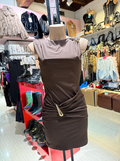 Vestito decorazioni gold