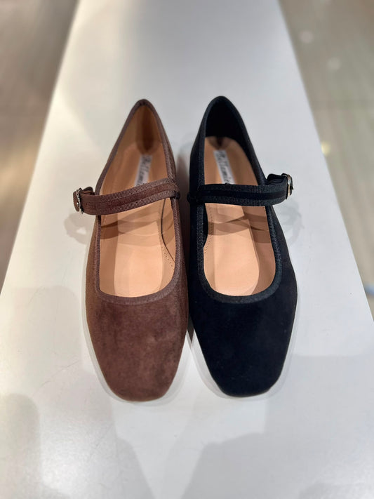 Ballerine in Camoscio